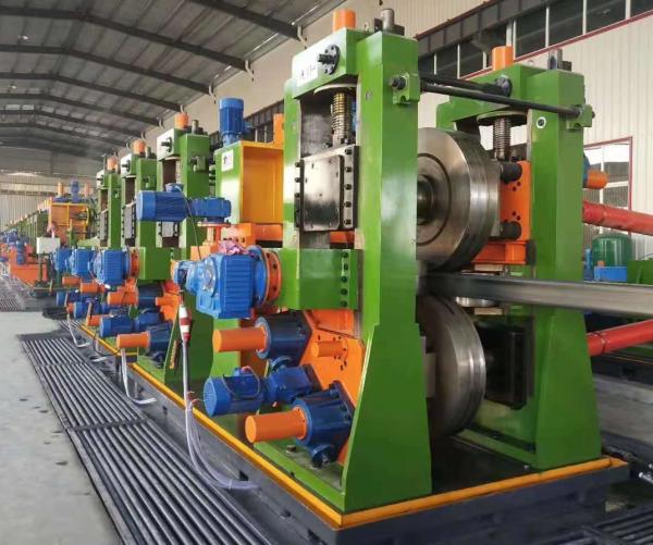 PLC Controlled Automatic Tube Mill for Steel Custom Thickness