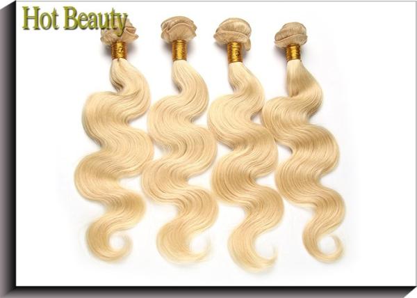 Russian Human Hair 6A Grade Virgin Hair Extension Body Wave , No Knots For Beauty