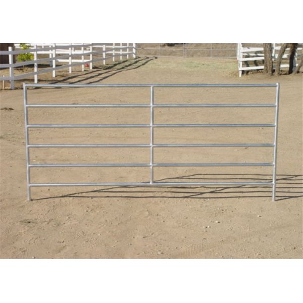 Lightweight Sturdy Livestock Fence Panels 12 Ft Long With Various Rod Style