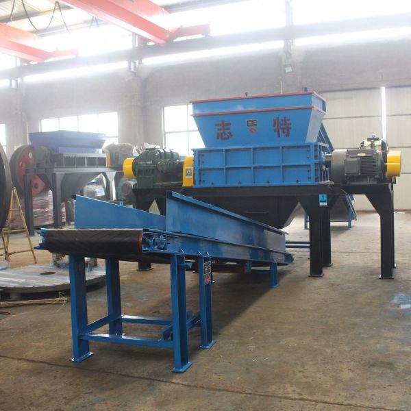 Full Automatic Control Double Shaft Shredder for Scrap Metal/Plastic/Wood/Solid Urban Waste