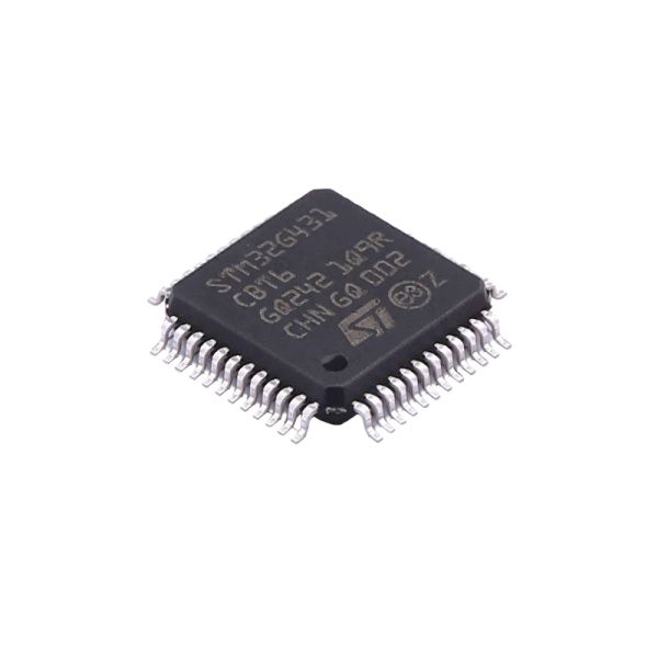 STM32G431CBT6 ARM Microcontroller MCU with 170 MHz Cortex-M4 Core 128 KB Flash Memory and 32-bit Data Bus