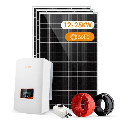 Commercial Use On Grid Solar System 80Kw 150Kw 200Kw Solar System