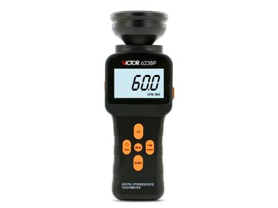 Estroboscópio de Digitas do dispositivo de Mesauring da velocidade da Flash-frequência com o grande tacômetro de Digitas do LCD e do luminoso