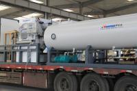 Línea de extrusión de tubos de aislamiento de PE de 110-550 mm Corte automático de tubos