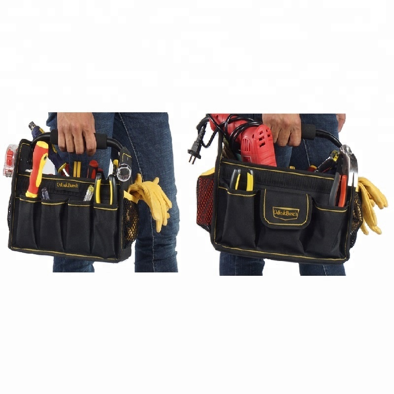 Oem Premium Hard Electricion Heavy Duty Open Tote Car Wash Tool Bag