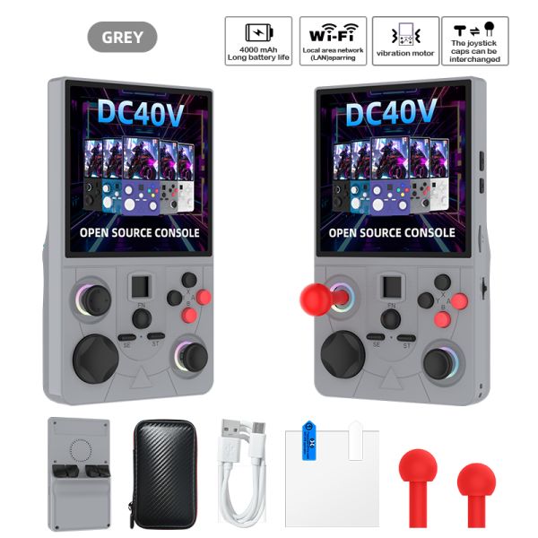 4 Inches IPS Full View DC40V Handheld Game Console Open Source System