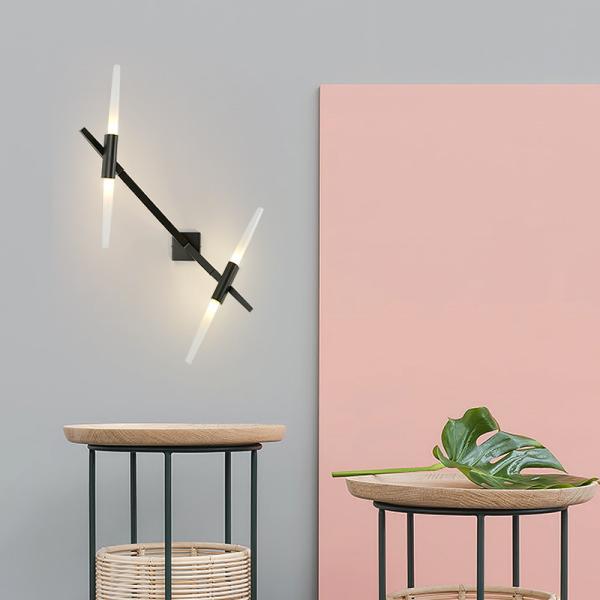 Nordic LED Agnes Sconce Gold Color Indoor Decorative Wall Lamp
