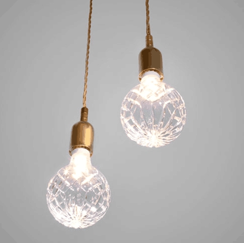 Antique design E27 E26 LED bulb light decorations lighting led globe lamp crystal glass cover