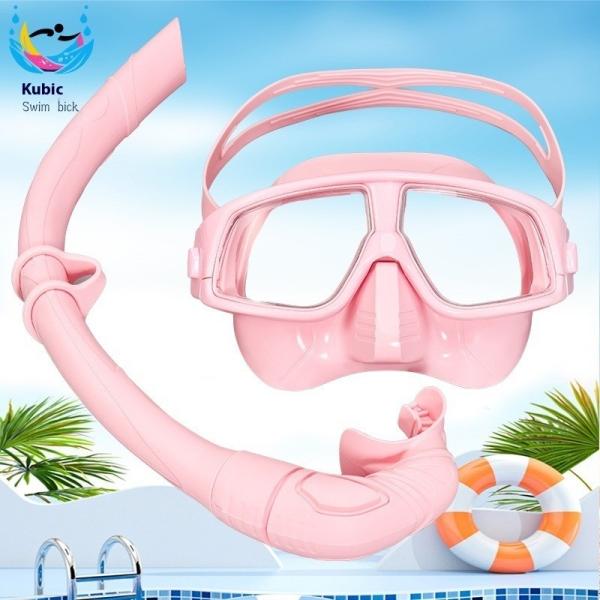 Large Framed Adult Diving Mask Waterproof Fog Free Snorkel Mask Non Shedding