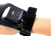 2D leitor sem fio wearable do varredor do código de barras da luva com disparadores do botão
