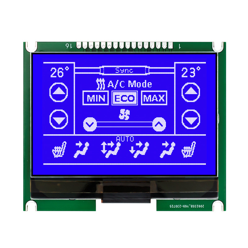 дисплей модуля FSTN 240X160 графический LCD положительный с белизной освещает ST7529 контржурным светом