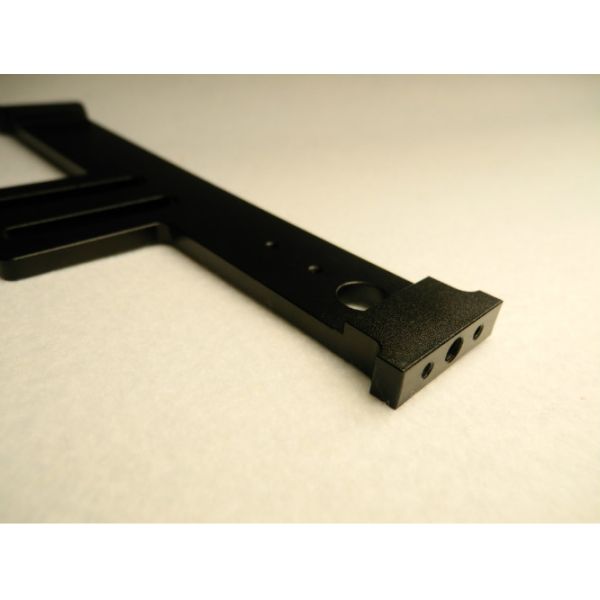 High speed Machining - Turning Black anodized CNC Aluminum Parts