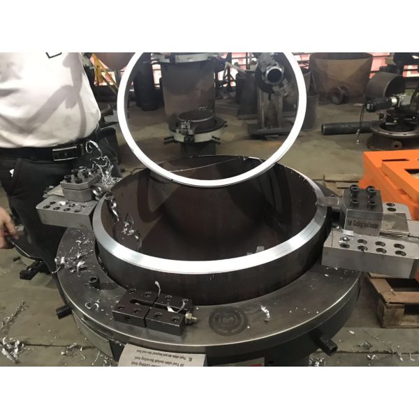 Do corte pneumático da tubulação do corte frio poder pneumático de chanfradura do gás da máquina