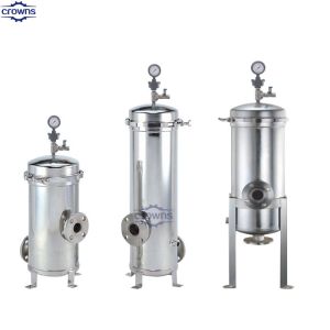 Нержавеющая сталь Ss Multi Bag Cartridge Lenticular Magnetic Gas Steam Beer Ss316 Дуплексный сосуд Tri Clamp Санитарный фильтр