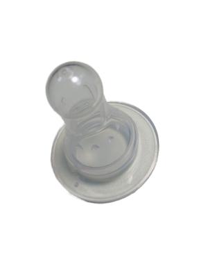 Soft Rubber Bibs Slow Flow Orthodontic Nipple For Baby Kids With Size Is 5*6.4*5cm And Weight Is 4 Gram