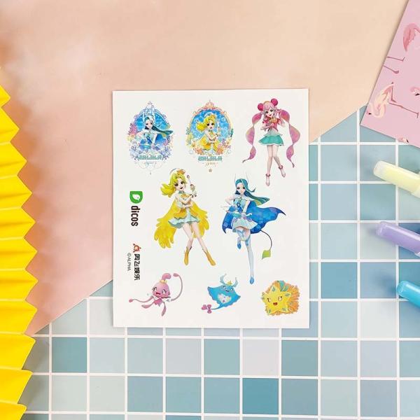 Silkprint DIY Cute Stickers 128gram Cartoon Character Stickers For Girls Fun