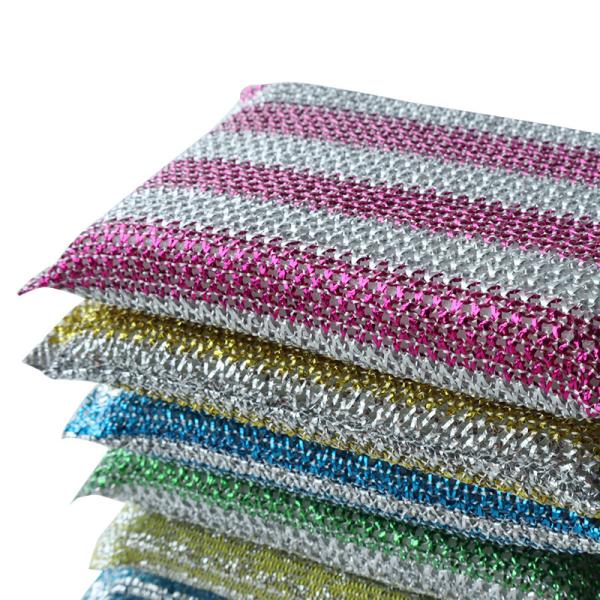 Hygienic Microfiber Kitchen Sponge Efficiency Cleaning Remove Dirt