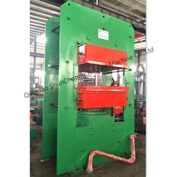 750 Ton Hydraulic Rubber Vulcanizing Press with Automatic PLC Control