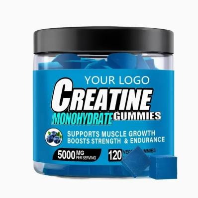 Pure Creatine Monohydrate Powder Gummies Energy Supplements For Men Women