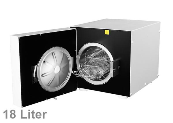 Classic Design Class N Autoclave , White Type N Steriliser 18 Liter