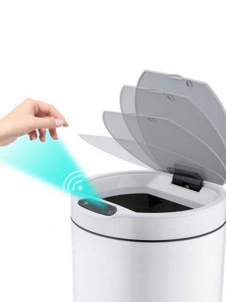 Hot Selling Factory Price Smart Touchless Motion Sensor Trash Can Smart Waste Bin Automatic Lid