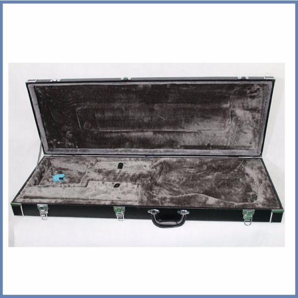 Wood Travel Universal Guitar Hard Case , Tweed Black Covering Universal Bass Case