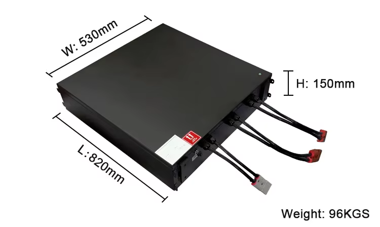 24В литий-железофосфатная батарея глубокого цикла для машины очистки роботов AGV