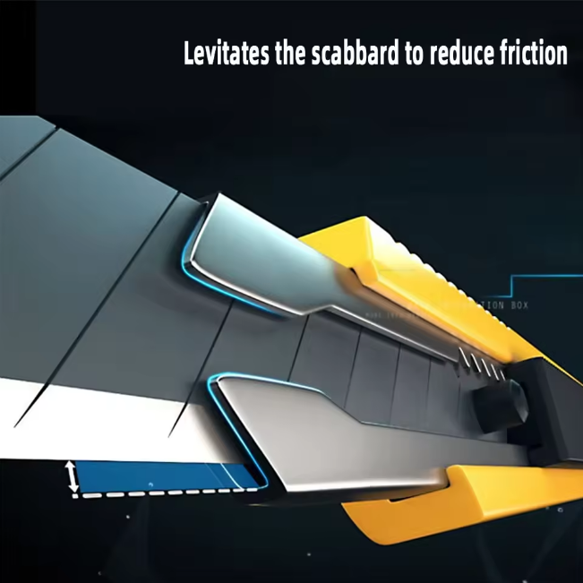 Industrial Retractable Snap Off Box Cutter Blade 9mm OEM For Trimming Woodworking