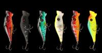 6 couleurs 8,50cm/11g Perche, poisson-chat Épeautre en plastique, appât dur