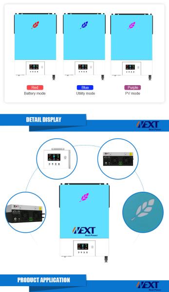 Wholesale Price Offgrid Solar Inverter Off Grid Pure Sine Wave 4.2Kw Smart Battery Charge Design Hybrid Solar Inverter