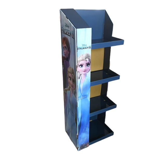 Advertising Cardboard Stand Display Customized Cardboard Hook Display