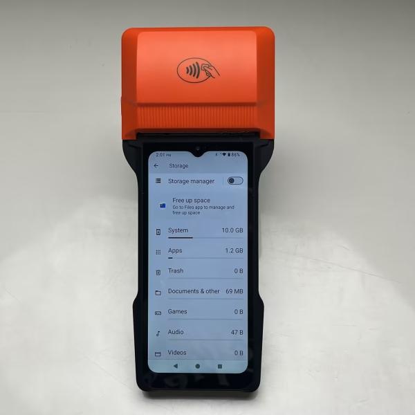 6.5 Inch Retail POS System Bluetooth 5.0 Smart Retail POS 64GB With 606 8 Core * 2.0GHz CPU