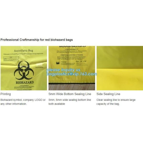 PE asbestos waste bags, Disposal Plastic Bag for Construction Waste, rubbish bag for asbestos fibers, bagplastics, bagea