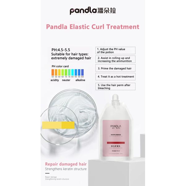 Crème Définissante Boucles Réparation Douce Cheveux Logo Personnalisé Légère