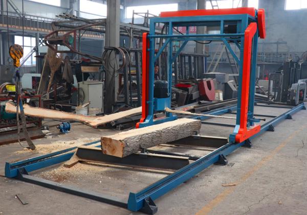 600mm horizontais o moinho 5.5Kw da serra de cadeia de 36 polegadas registram a máquina vendo
