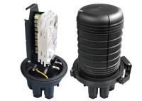 La fermeture optique de division IP68 FOSC extérieur pp de dôme de la fibre 1*16 filètent le cachetage mécanique