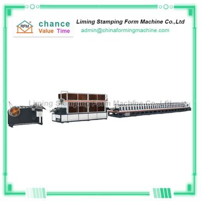 2mm Customized Anti Theft Ppgl Door Frame Roll Forming Machine