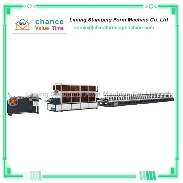 2mm Customized Anti Theft Ppgl Door Frame Roll Forming Machine