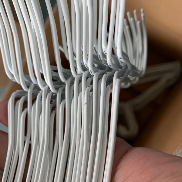 Portable Steel Laundry Wire Hanger Thicker Gauge 2.5mm Dia 16 Inch Size