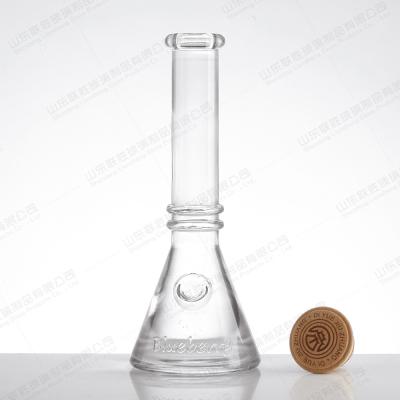 Tamanho personalizado aceito Garrafa de vidro de 500 ml de álcool para garrafa de álcool de vodka