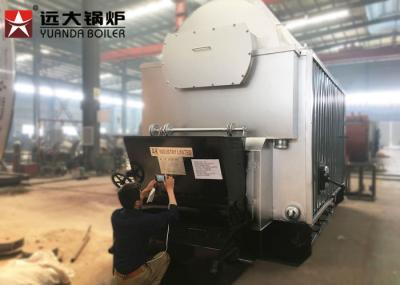 8 Ton Fuel Feeding Coal Fired Steam Boiler , Coal Burning Boiler 2 Years Warranty