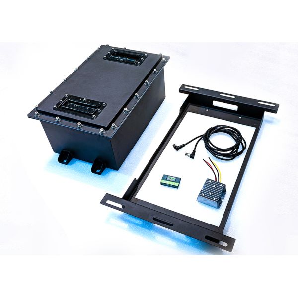 72V 48V 36V Iones de litio Lifepo4 Carro de golf paquete de baterías de material de ánodo LFP