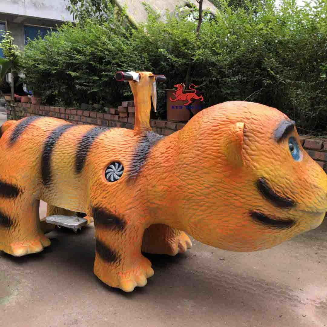 Открытый Animatronic Dinosaur Ride Remote Control для парков динозавров