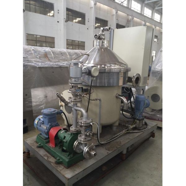 2000 - 5000L/H Disc Stack Bowl Centrifuge Spirulina Harvesting  Centrifugal Separator