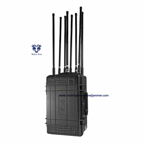 Waterproof IP65 Cell Phone Signal Scrambler , Mobile Phone Blocking Device 300W