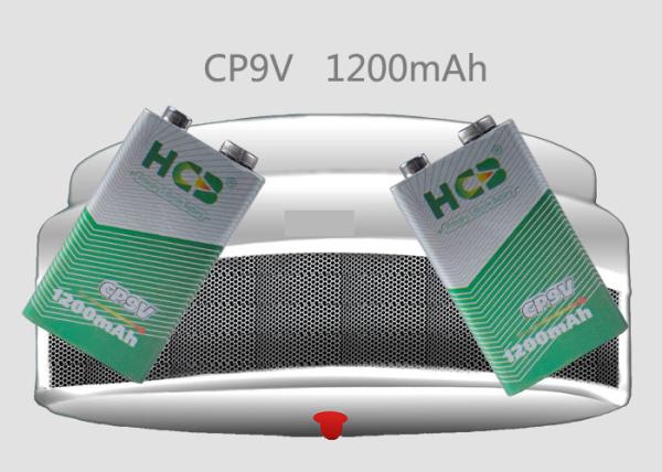 1200mAh CP9V 3CP502440 Lithium Pouch Cell For Intelligent Smoke Alarm
