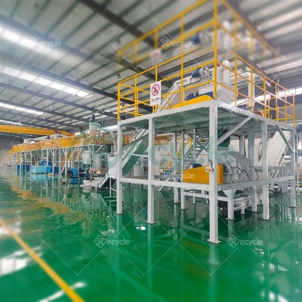 Materiais-primas de automóveis Instalação de reciclagem de baterias de íons de lítio de alta taxa de recuperação personalizada