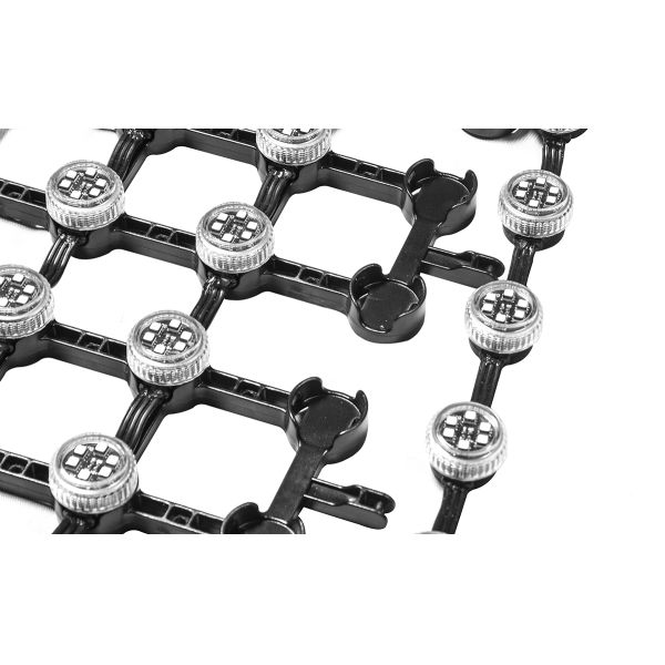 Curtain Outdoor LED Advertising Panel , Exterior Advertising Display Glass Window