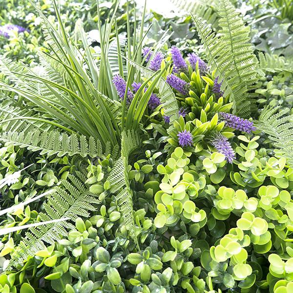 Plant Panels Artificial Grass Walls 40mm Faux Decoration Outdoor