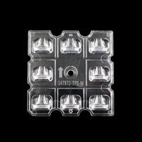Материал ПК объектива СИД уличного света 8Pcs угла Muti 5050 SMD оптически
